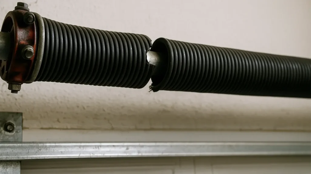 5 Visual Signs of a Broken Spring in Your Garage